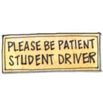 Student Driver, illustration by Megan Skaalen