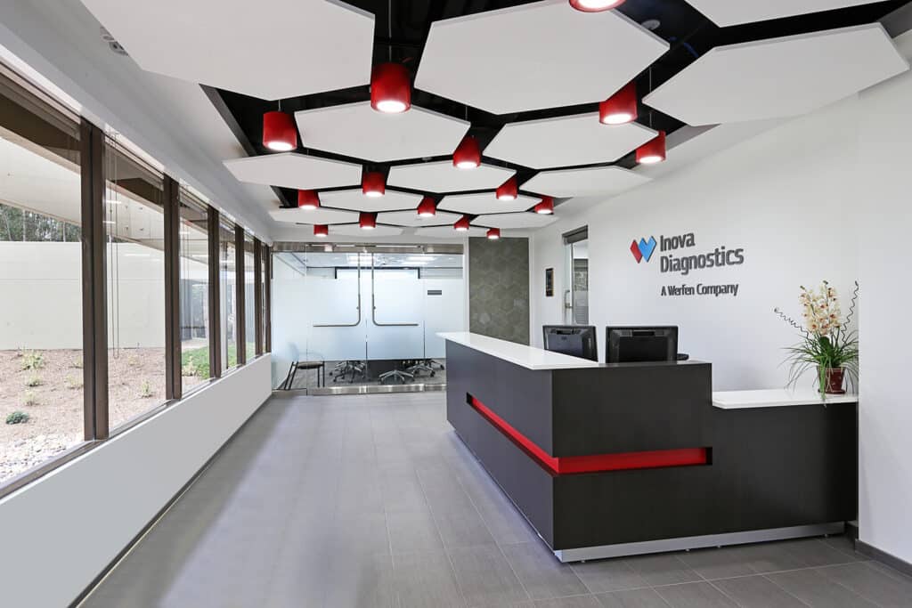 Inova Diagnostics, Headquarters design by ID Studios, photo by Anna Rowland